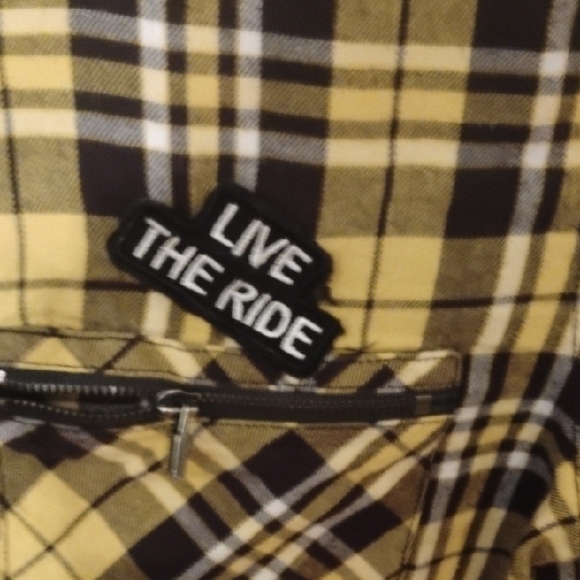 Yellow and Black Plaid Zara Boys Casual Shirt - Picture 3 of 7